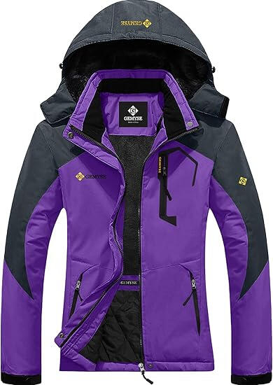 waterproof snow jacket women